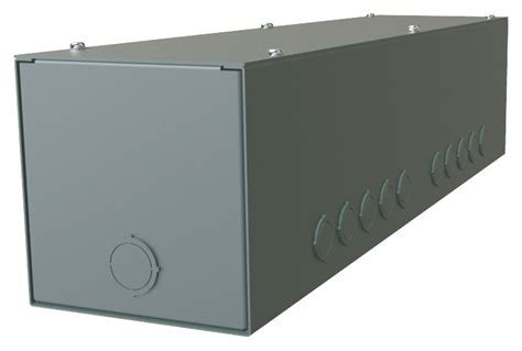 electrical nema 1 metal gutter box sizes|nema 1 trough.